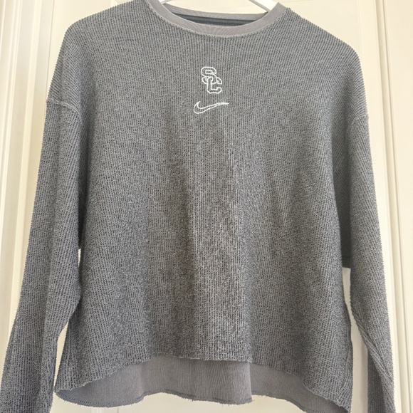 Nike USC Grey Sweatshirt, University of Southern California - Picture 2 of 6
